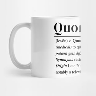 Quone Definition Mug
